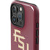 Florida State FSU Seminoles Maroon iPhone 16 Pro Impact Case