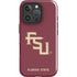Florida State FSU Seminoles Maroon iPhone 16 Pro Max Impact Case