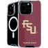 Florida State FSU Seminoles Maroon iPhone 16 Pro Max MagSafe Case