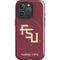 Florida State FSU Seminoles Maroon iPhone 16 Pro Max Magsafe Impact Case