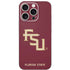Florida State FSU Seminoles Maroon iPhone 16 Pro Skin