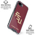 Florida State FSU Seminoles Maroon iPhone 16e Clear Case