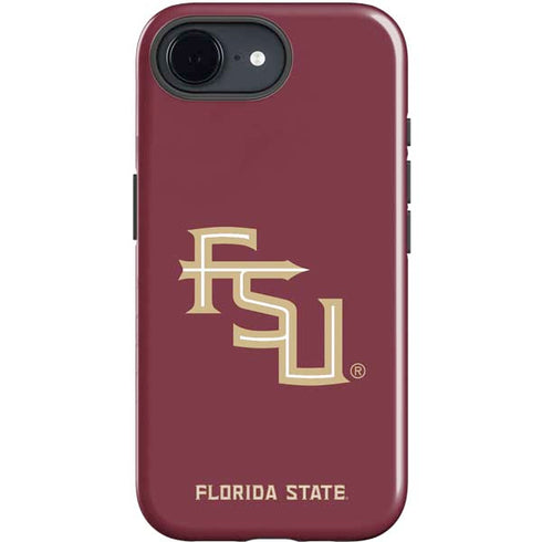 Florida State FSU Seminoles Maroon iPhone 16e Impact Case