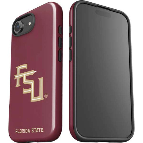Florida State FSU Seminoles Maroon iPhone 16e Impact Case