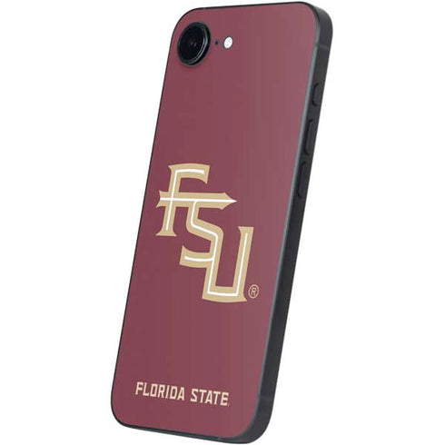 Florida State FSU Seminoles Maroon iPhone 16e Skin