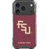 Florida State FSU Seminoles Maroon iPhone 18 Pro Clear Case