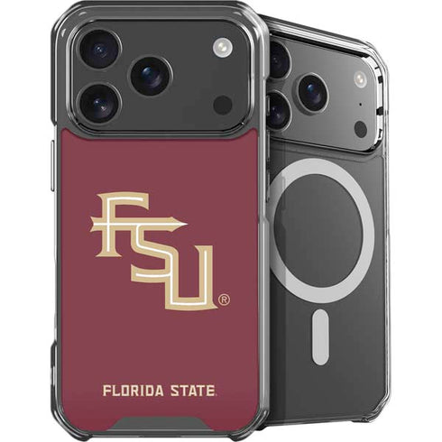 Florida State FSU Seminoles Maroon iPhone 18 Pro MagSafe Case