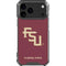 Florida State FSU Seminoles Maroon iPhone 18 Pro Max Clear Case