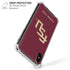 Florida State FSU Seminoles Maroon iPhone X/XS Clear Case