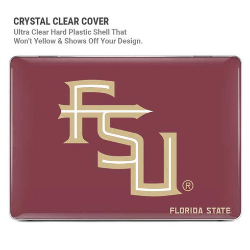 Florida State FSU Seminoles Maroon MacBook Pro 14in (2021-24) Case plus Skin