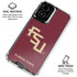 Florida State FSU Seminoles Maroon Moto G Power 5G (2024) Clear Case