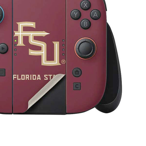 Florida State FSU Seminoles Maroon Nintendo Switch 2 (2025) Joy-Con Controller Skin