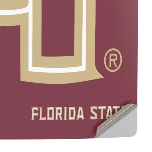 Florida State FSU Seminoles Maroon PS5 Slim Digital Edition Console Skin