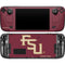 Florida State FSU Seminoles Maroon Steam Deck Handheld Gaming Computer OLED Skin