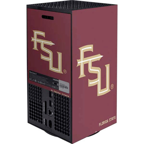 Florida State FSU Seminoles Maroon XBox Series X Digital Edition Bundle Skin