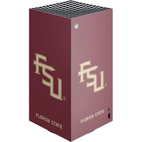 Florida State FSU Seminoles Maroon XBox Series X Digital Edition Console Skin