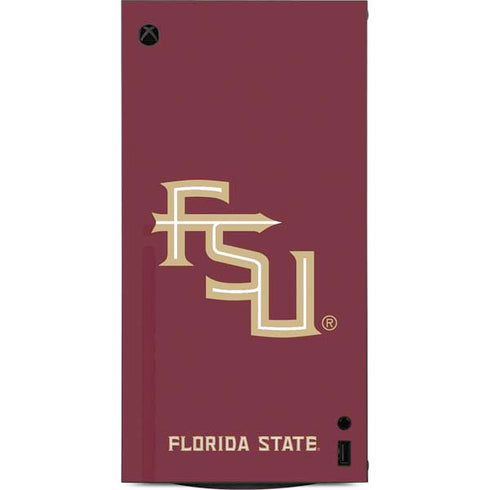 Florida State FSU Seminoles Maroon XBox Series X Digital Edition Console Skin