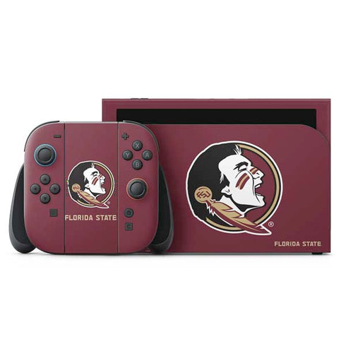 Florida State FSU Seminoles Nintendo Switch 2 (2025) with Joy-Con Skin