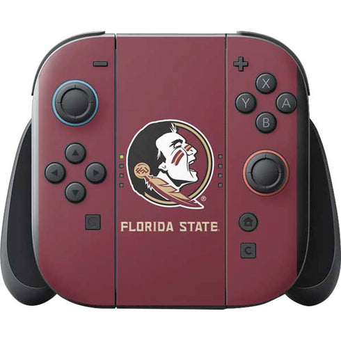 Florida State FSU Seminoles Nintendo Switch 2 (2025) with Joy-Con Skin