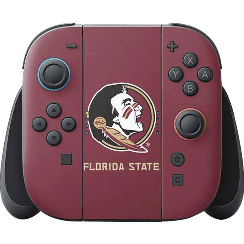 Florida State FSU Seminoles Nintendo Switch 2 (2025) Joy-Con Controller Skin