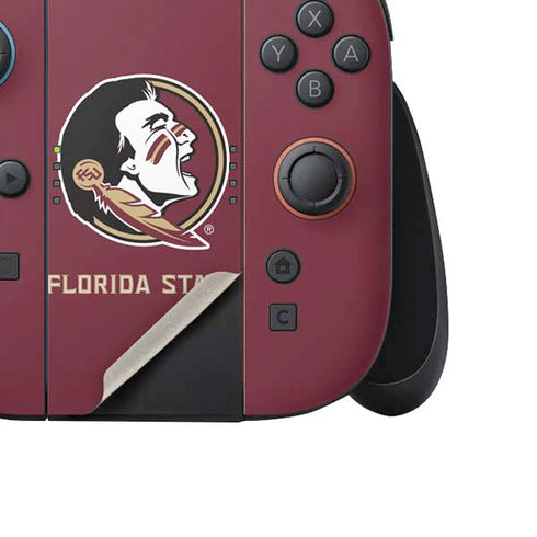 Florida State FSU Seminoles Nintendo Switch 2 (2025) Joy-Con Controller Skin
