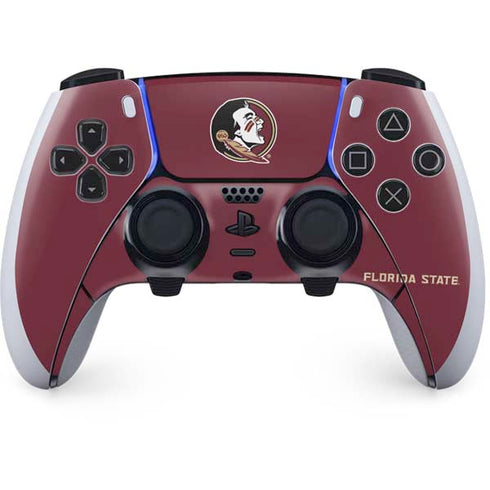 Florida State FSU Seminoles PS5 DualSense Edge Pro Controller Skin