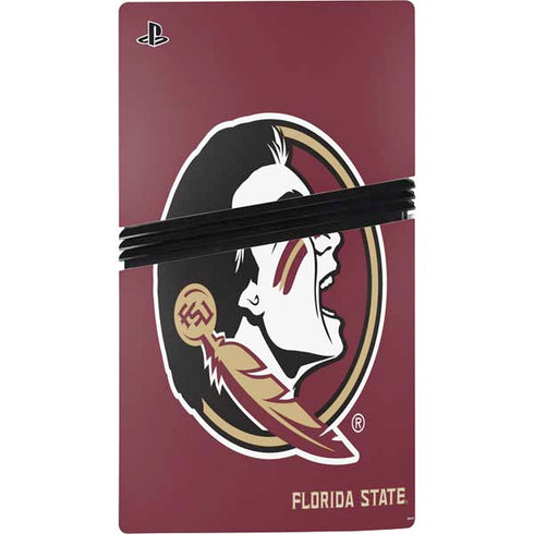 Florida State FSU Seminoles PS5 Pro Console Skin