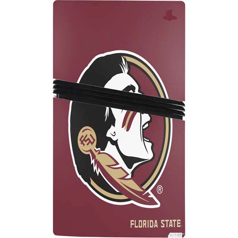 Florida State FSU Seminoles PS5 Pro Console Skin