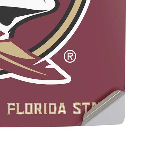 Florida State FSU Seminoles PS5 Pro Disk Console Skin