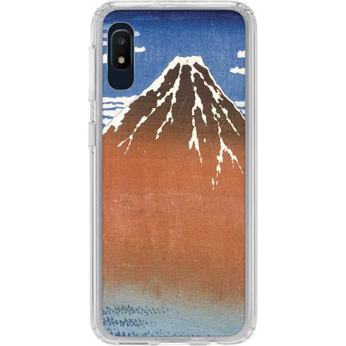 Hokusai Fuji Mountains in clear Weather Galaxy Cases