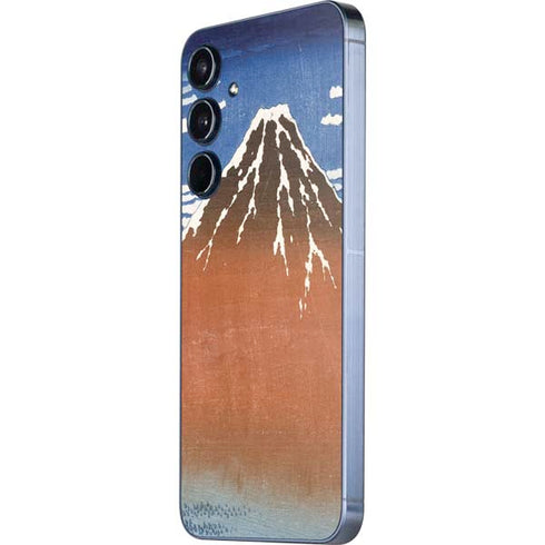 Hokusai Fuji Mountains in clear Weather Galaxy A55 5G Skin