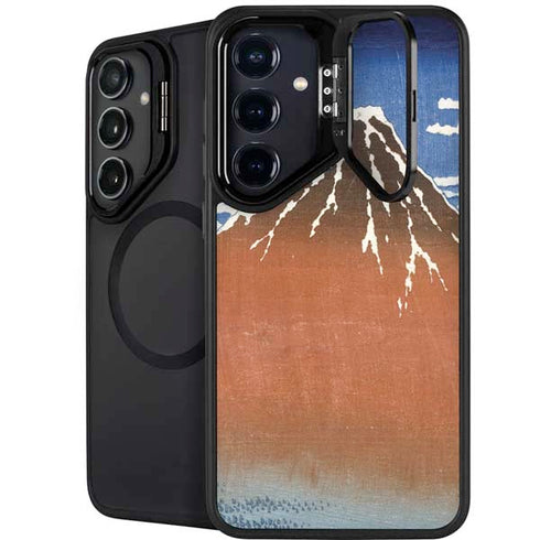 Hokusai Fuji Mountains in clear Weather Galaxy S24 Kickstand Case