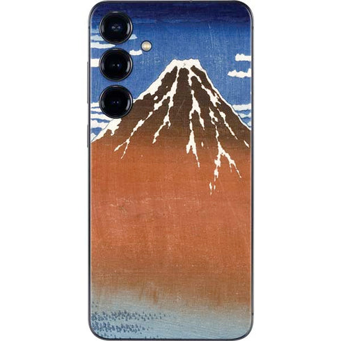 Hokusai Fuji Mountains in clear Weather Galaxy S25 Skin