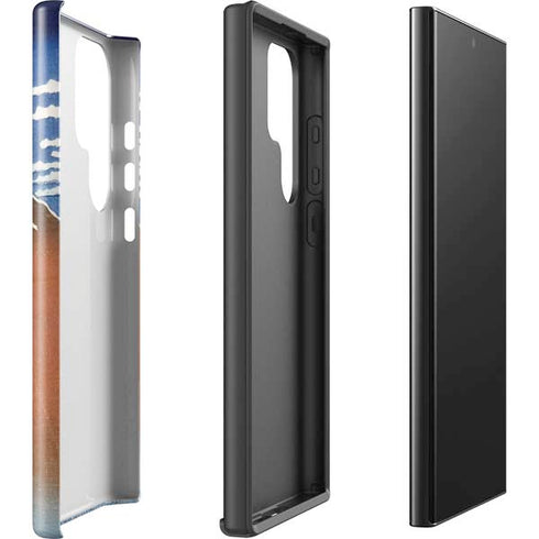 Hokusai Fuji Mountains in clear Weather Galaxy S25 Ultra Impact Case