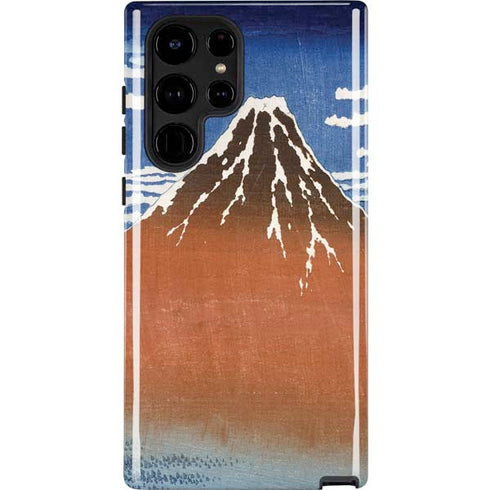 Hokusai Fuji Mountains in clear Weather Galaxy S25 Ultra Impact Case