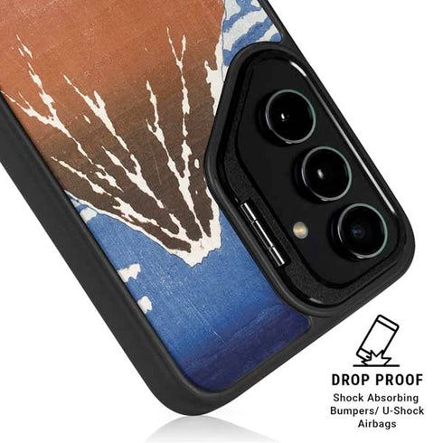 Hokusai Fuji Mountains in clear Weather Galaxy S24 Ultra Kickstand Case