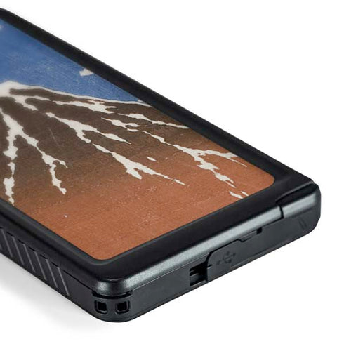 Hokusai Fuji Mountains in clear Weather Galaxy S24 Ultra Waterproof Case