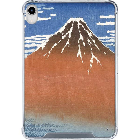 Hokusai Fuji Mountains in clear Weather iPad 11th Gen (2025) Clear Case