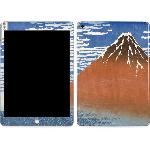 Hokusai Fuji Mountains in clear Weather Apple iPad Skin