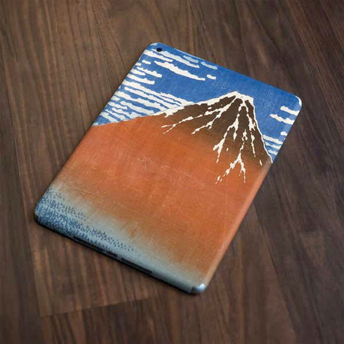 Hokusai Fuji Mountains in clear Weather Apple iPad Skin