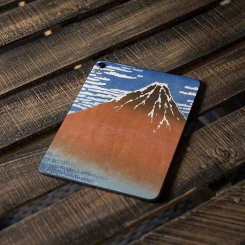 Hokusai Fuji Mountains in clear Weather Apple iPad Pro Skin
