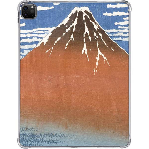 Hokusai Fuji Mountains in clear Weather iPad Pro 11in (2024) Clear Case