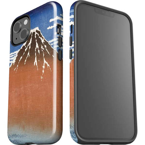 Hokusai Fuji Mountains in clear Weather iPhone 15 Impact Case