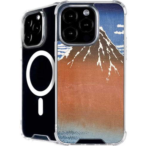 Hokusai Fuji Mountains in clear Weather iPhone 16 Pro MagSafe Case