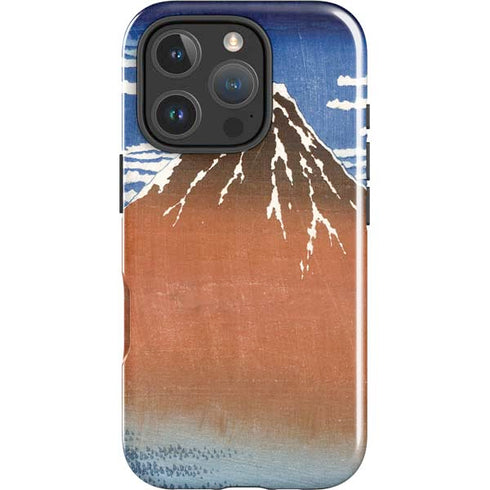 Hokusai Fuji Mountains in clear Weather iPhone 16 Pro Max Impact Case