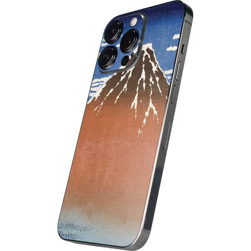 Hokusai Fuji Mountains in clear Weather iPhone 16 Pro Skin