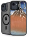 Hokusai Fuji Mountains in clear Weather iPhone 16e Kickstand Case