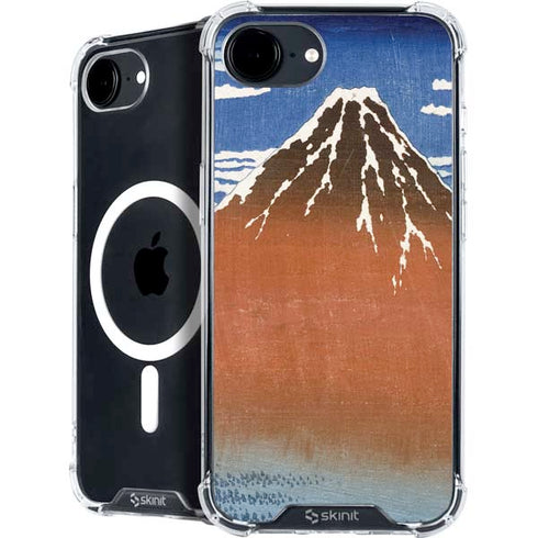 Hokusai Fuji Mountains in clear Weather iPhone 16e MagSafe Case