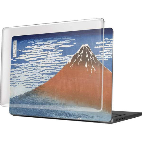 Hokusai Fuji Mountains in clear Weather MacBook Pro 14in (2021-24) Case plus Skin