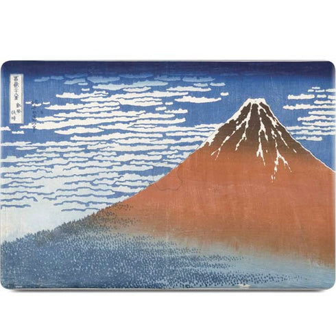 Hokusai Fuji Mountains in clear Weather MacBook Skins